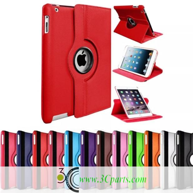 360 Rotating Case Leather Stand Cover for iPad series iPad Mini series iPad Pro series iPad Air series